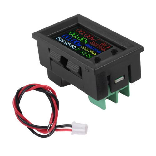 2X 20A Voltmeter Amperemeter 9In1 Multifunktionstester IPS LCD Spannung Strom Strom  Batterie Strom Test Meter 2