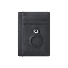 INF Slim AirTag Wallet Case with RFID Blocking, Black