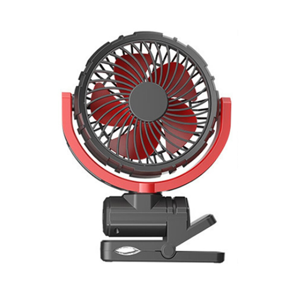 Portable Car Cooling Fan With 2000Mah Rechargeable Battery, Usb Powered For Various Vehicles 6033228951049