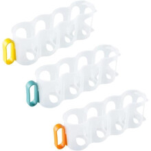 Portable soda can cleaner for refrigerator door, beer door, refrigerator storage rail