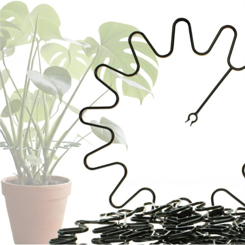 5PCS Shrub Support,Freely Adjustable Circular Shrub Support - Ideal for Supporting Hydrangeas and Other Flowering Shrubs