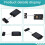 For Artillery 3D Printer LCD Screen and TFT Board Easy Installation, High Sensitivity Touch Control for Sidewinder X1 7