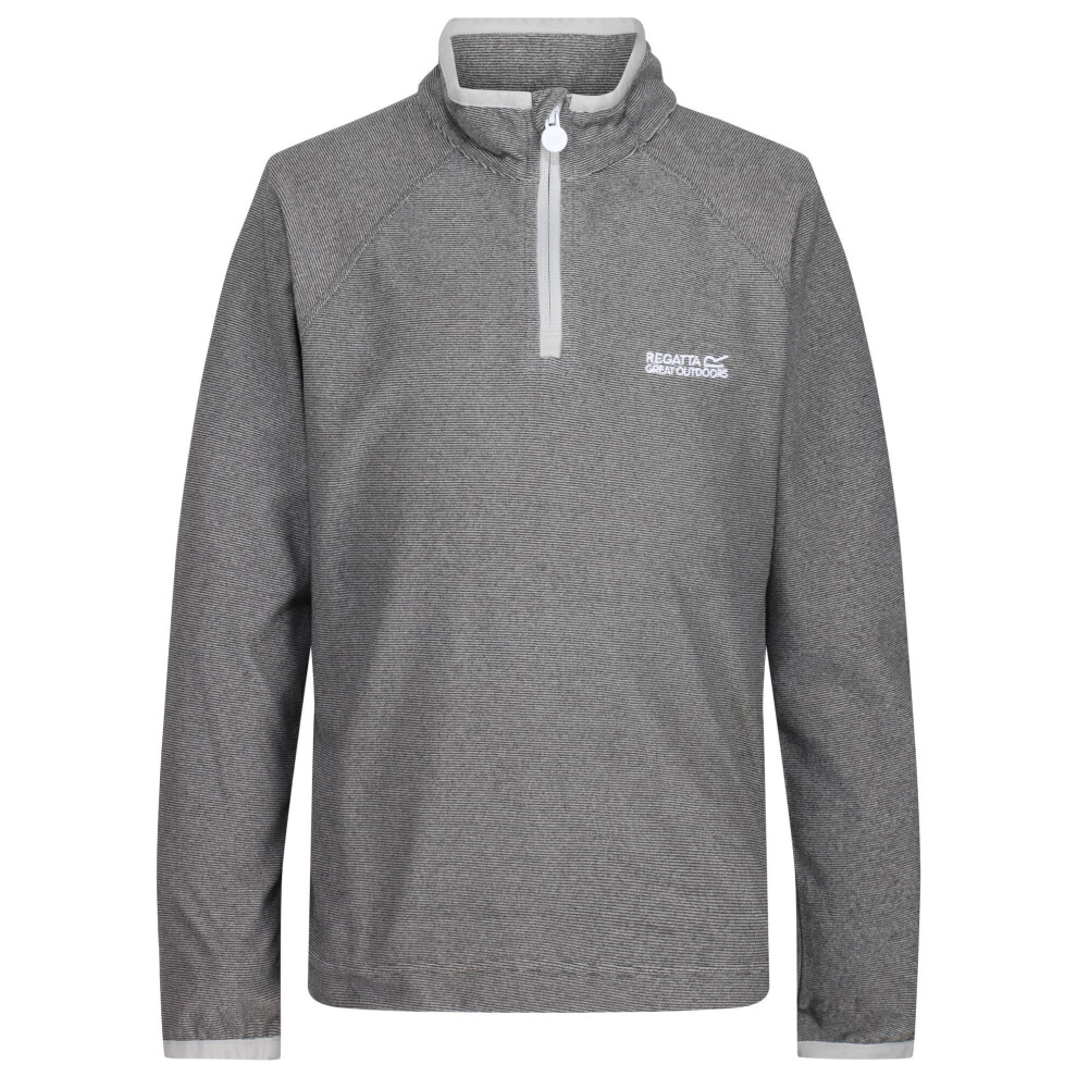Regatta (9-10 Years, Light Steel/Steel ) Childrens/Kids Loco Fleece Grey
