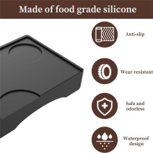 Kaffee-Tampermatte Aus Silikon, Tamping-Pad für Barista-Werkzeuge, Zuhause, Küche, Bar, Café