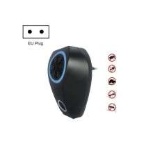 Répulsif anti-moustiques et anti-souris ultrasonique Snowflake (noir)
