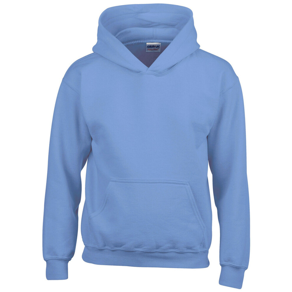 Gildan (9-11 Years, Carolina ) Childrens/Kids Heavy Blend Hoodie Blue