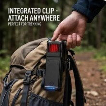 Répulsif anti-moustiques et lanterne de camping rechargeables et portables 2 en 1, protection anti-insectes chauffante électrique sans