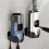 Automatic Electric Toothpaste Dispenser for Kids - Wall Mounted with 3-Level Adjustment & 2 Toothbrush Slots Grey 2