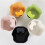 Coffee Grounds Bucket Polygons Espresso Grounds Dump Bin Multipurpose Espresso Disposal Bucket for Home/Office White 9