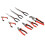 9pc Premium Pliers Tool Set with Storage Tray Combination Long Nose Side Nippers 4