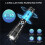 4 Pack Rechargeable Flashlights High Lumens, Super Bright LED Flashlight Set 5 Modes Adjustable for Emergency Camping 4