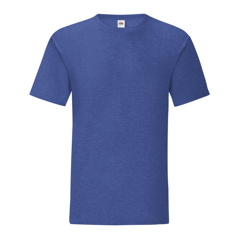 Fruit Of The Loom (3Xl, Heather Royal) Mens Iconic 150 Heather T-Shirt Multicoloured