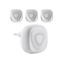 Prise anti moustique à ultrasons pour intérieur, lot de 4 appareils répulsifs contre moustiques, souris et rats