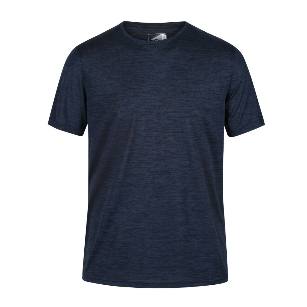 Regatta (3Xl, Navy Marl) Mens Fingal Edition Marl T-Shirt Blue,Multicoloured