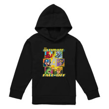 (7-8 Years, Black) Avengers Childrens/Kids Face Off Pull Over Hoodie