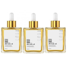 (3pcs) (3pcs) 50ml Goda Silk Body Oil Brightens Tightens Deeply Moisturizes Reduces Blemishes