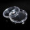 10 pcs Transparent small plastic coin box 23mm 2