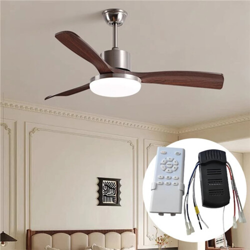 Ceiling Fan Remote Control Replacement for W/Light Style, Non- Model, Signal Receiver Included 1