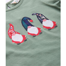 (4 Years, Green) Beebay Sneeuwpop T-shirt met lange mouwen, grijs