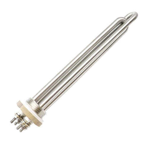 48V 3000W DN25 Thread Electric  Stainless Steel Solar Water Heater Immersion HeatingElement 2