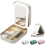 Makeup storage box - Integrated - Lighted mirror - 3 color modes - Compact and lightweight 1