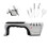Aiktch - Knife Sharpener - 4 in 1 - Tungsten Steel - Diamond - Ceramic 1