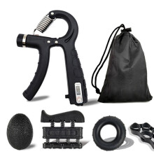 5-piece Grip Strength Training Kit, Forearm Strength Training, Hand Strengthening from 5 to 60 kg