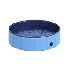 PawHut - Dog Pool - Plastic - 80x80x20cm - Blue