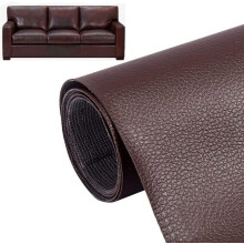Leather Repair Patch, Leather Adhesive Roll, Dark Brown Patch for Sofas, Handbags, Jackets, Car Seats