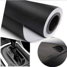 Car sticker - GETEK - Carbon vinyl film - 50cm x 127cm - UV resistant - Self-adhesive