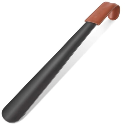 Shoehorn - Large - 42cm - Stainless Steel - Comfortable Handle - Unisex