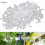 Secure Plastic Plant Clips - Universal - 200 Pieces - Transparent 1