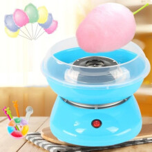 Children's Cotton Candy Machine, Automatic Candy Maker 500W (Sky Blue)