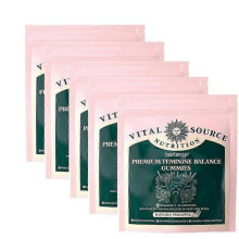(2bag) (5bag) 60 Count 1-5X Vital Source Nutrition Gels & Chews - Designed Specifically for Women's Health and Wellness
