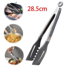 Kitchen tongs - Not specified - 28.5 cm - Stainless steel - Silicone - Non-slip