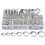 Hose clamps - DASINKO - 60 pieces - Stainless steel - Adjustable - Rustproof 1