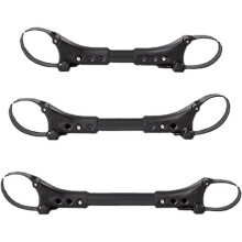 3-Piece Universal Stroller Connectors, Adjustable Double Hook Stroller Connectors, Portable Safety Connection
