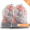 2-Pack Extra-Large Laundry Bags, White Mesh Drawstring Laundry Bags for Washing Machines, Reusable 1