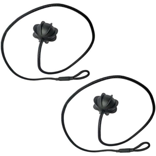 Car Tie-Down Cord - Nylon - Plastic - 2 PCS
