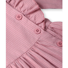 (3 Years, Pink) Beebay Gestreepte jurk met knoopsluiting, roze
