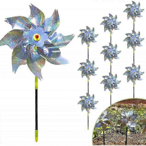 2026 10pcs Bird Repellent Windmill, Bird Repeller, Bird Repeller Windmill, Bird Rep