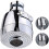 Faucet Aerator - 360 Swivel - Stainless Steel - 2 Adjustable Modes - Universal Interface 1