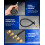 OMT Petrol Engine Compression Tester Kit 9pc, 0-300 PSI Cylinder M10-M18 5