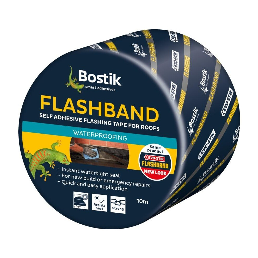 (10M X 100Mm, Grey) Bostik Flashband Original Flashing Tape 5063425475940