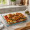 Rectangular Glass Oven Dish Tray Baking W/ Metal Grate 4