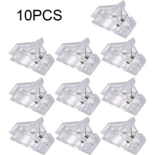 10-Piece Nail Clips, Clear Gel Nail Clips, Quick Build Nail Tips, Nail Extension Clips C2687