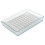 Rectangular Glass Oven Dish Tray Baking W/ Metal Grate 9