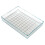 Rectangular Glass Oven Dish Tray Baking W/ Metal Grate 11