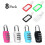 4 x Security Locks + 4 x Luggage Tags - Combination Travel Security Lock for Suitcase and Luggage, Bag Code Lock 1