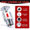 1set/10pcs Fire Sprinkler  - Copper Chrome, 1/2" NPT 155(68C) Pendent Type Spray, K80 Fast Response Automatic 2
